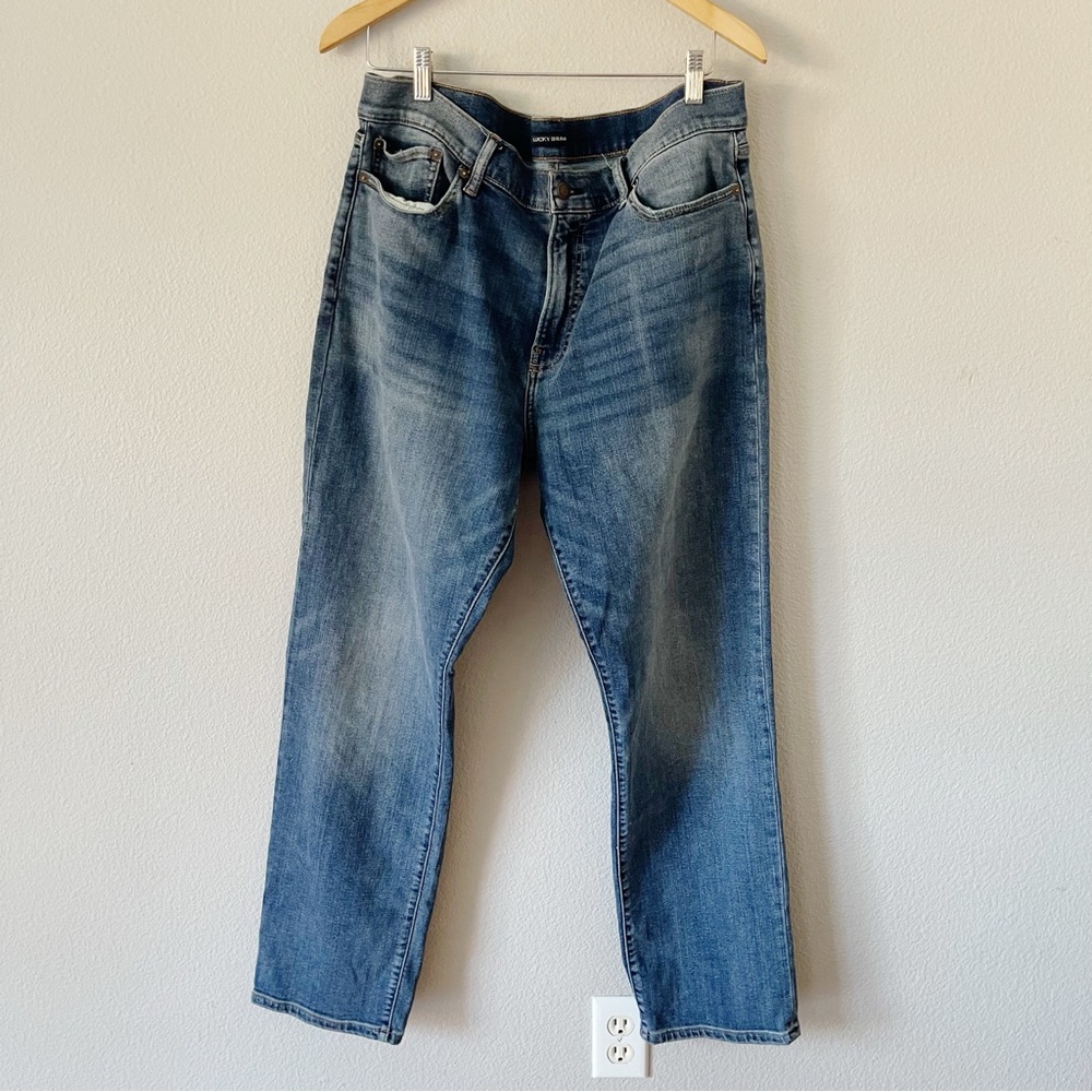 Lucky Brand 363 Vintage Straight Jeans Size 36x32